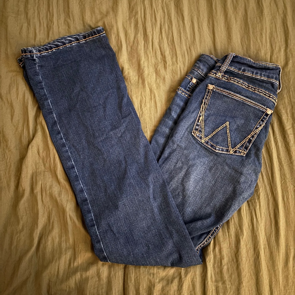 Wrangler boot cut jeans, 25